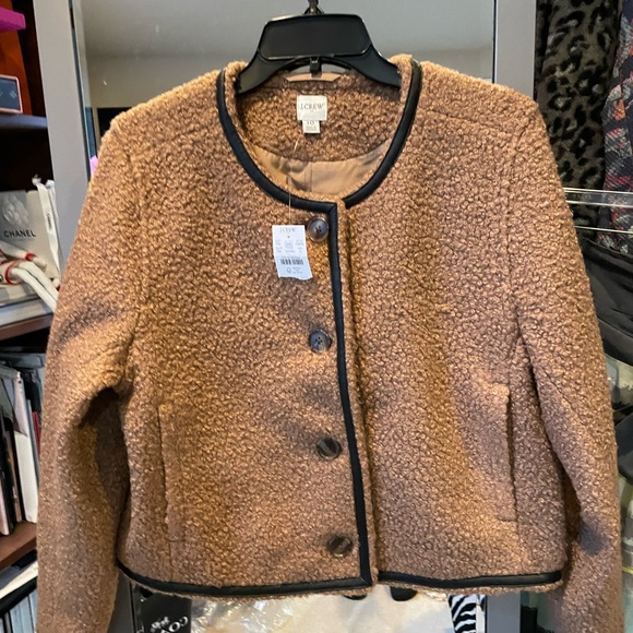 J Crew Sherpa lady jacket NWT - Picture 3 of 7